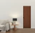 PORTA SANFONADA PVC 80CM X 2.10M - COR MOGNO - PLASBIL