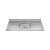 PIA INOX 120x53cm Cuba N4-110 - GHEL PLUS