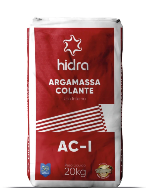ARGAMASSA COLANTE AC1 20 KG - HIDRA