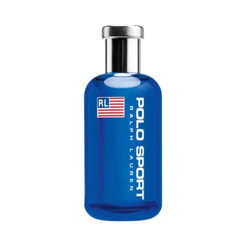 Perfume Polo Sport Ralph Lauren 125ml frasco azul, Aromático Verde, concentração Eau de Toilette