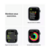 Imagem apresentando as funcionalidades de monitoramento de atividades físicas do Smartwatch S8 Max SmartElectronic®. O relógio exibe dados detalhados como tempo de treino, frequência cardíaca, velocidade, elevação e distância percorrida. Também permite re