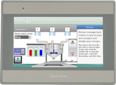 MT8070iE HMI-iE Series - Standard HMI Weintek Screen Size 7", Resolution 800 x 480 UL 4X (Indoor), NEMA 4, IP65 CPU - RAM/Flash: 600 MHz single-Core 128 MB / 128MB, 1 Ethernet ports, EasyAccess 2.0 optional, UL Listed Class 1 Div 2