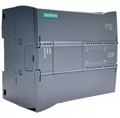 6ES7214-1BG40-0XB0 SIMATIC S7-1200, CPU 1214C, CPU compacta AC/DC/relé, E/S INTEGRADAS: 14 DI 24 V DC; 10 DO, relé 2 A; 2 AI 0-10V DC, alimentación: AC 85-264 V AC con 47-63 Hz, Memoria de programas/datos 100 KB