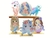 Kit Display de Mesa 6 Peças Festa Sereia Cute MDF - comprar online