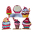 Kit Display de Mesa 6 Peças Para Festa Cupcake MDF