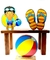 Kit Display de Mesa 6 Peças Festa Dia das Mães MDF - comprar online
