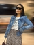 Campera de jeans con apliques