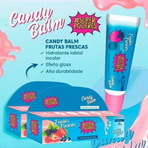 Candy Balm Frutas Frescas Super Poderes