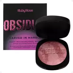 Blush Multifuncional Carved In Marble Obsidian Ruby Rose