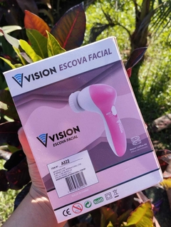 Escova facial elétrica