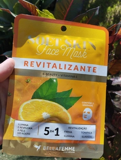 Máscara Facial Soft Skin Bella Femme na internet