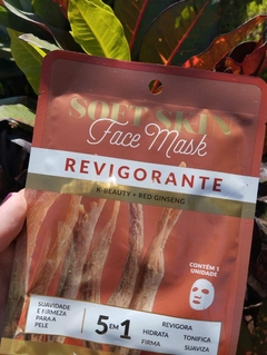 Máscara Facial Soft Skin Bella Femme - Make de Buneka