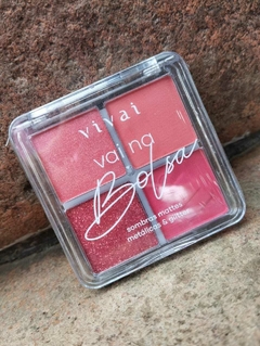 Paleta de Sombras Vai na Bolsa VIvai