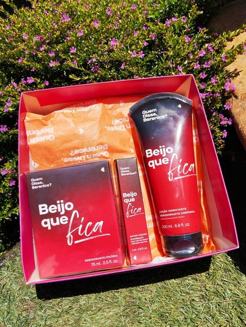 Kit Beijo que Fica Quem disse Berênice.