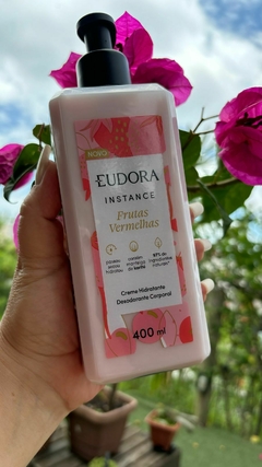 Hidratante Corporal INstance Frutas Vermelhas Eudora na internet