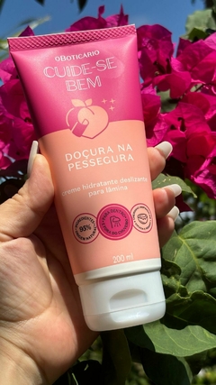 Creme Hidratante Deslizante para Lâmina Doçura na Pessegura oBoticário na internet