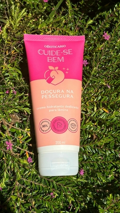 Creme Hidratante Deslizante para Lâmina Doçura na Pessegura oBoticário - Make de Buneka