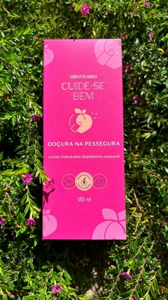 Creme hidratante depilatório corporal Doçura na Pessegura oBoticário na internet