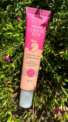 Sérum Uniformizador Corporal Doçura na Pessegura oBoticário - Make de Buneka