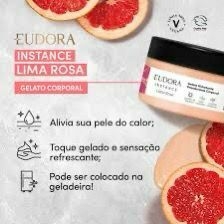 Gelato Hidratante corporal Instance Lima Rosa Eudora - comprar online