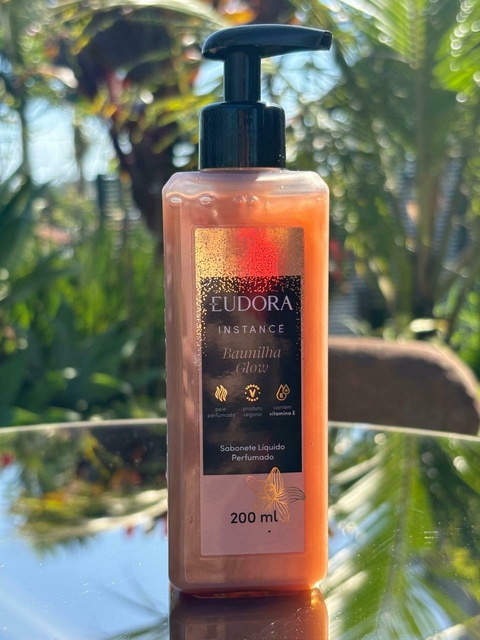 Sabonete Líquido Perfumado Baunilha Glow Eudora
