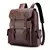 Imagem do Mochila masculina grande de couro PU
