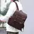 Mochila masculina grande de couro PU - comprar online