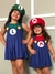 Fantasia Mario Bros Menina Infantil