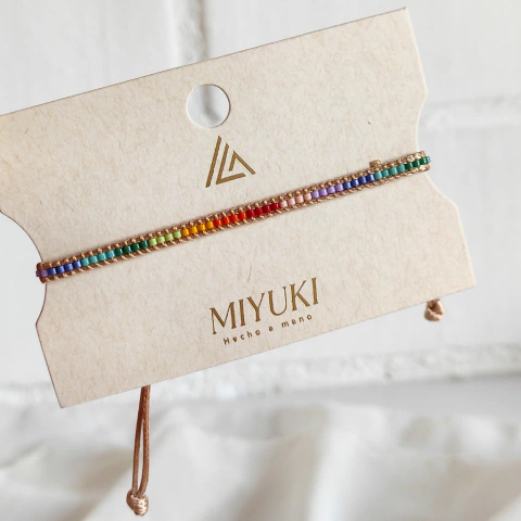 Pulsera Miyuki Multicolor