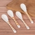 Set de Cucharitas Cerámica con Diseño