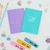 Cuadernos Pocket Colores Pasteles