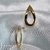 Brinco Argola Dupla Gota - comprar online