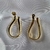 Brinco Argola Designer Gota - comprar online