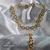 Conjunto Choker e Pulseira Elos Ovais Grosso na internet