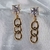Conjunto Três elos Colar, Pulseira, Brinco com Zircônia - Marini Company