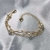 Pulseira Dupla com Pérolas
