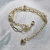 Pulseira Dupla com Pérolas - comprar online