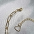 Pulseira com Pingente Coração - comprar online