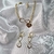 Conjunto de Pulseira e Brinco Infinito