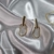 Conjunto de Colar e Brincos Designer Argolas - comprar online