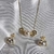Conjunto Colar e Brinco com Pérolas