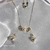 Conjunto Colar e Brinco com Pérolas - comprar online