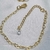 Conjunto Choker e Pulseira Elos Corações - comprar online