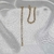 Brinco Fio com Strass - comprar online
