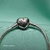 Pulseira Berloque Coração com Zircônias - Prata 925 - loja online