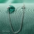 Pulseira com Coração de Zircônia Verde - Prata 925 - comprar online