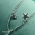 Tornozeleira com Pingentes Estrelas do Mar - Prata 925 - comprar online