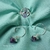 Conjunto Brinco Argola Ametista e Anel Ametista Biponta - Prata 925