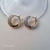 Brinco Argola com Zircônia - M