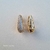 Brinco Meia Argola Gota com Zircônias - G - comprar online